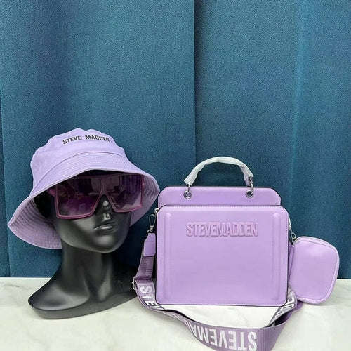 Designer Bags 2022 New Summer Shoulder Handbags And Hat Glasses Set