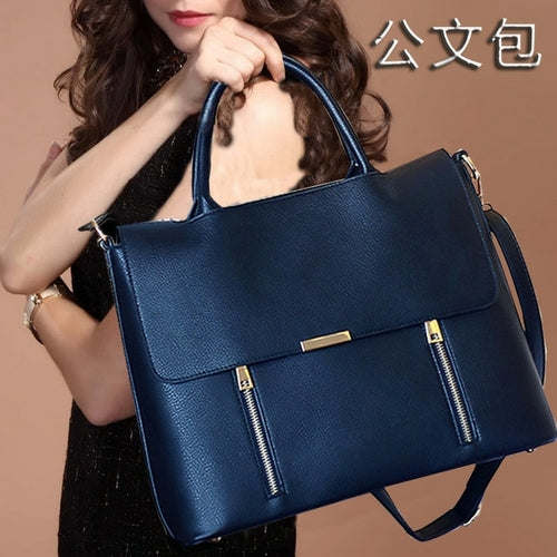 2022 New Women's Briefcase Female 14 Inch Laptop Portable Handbags