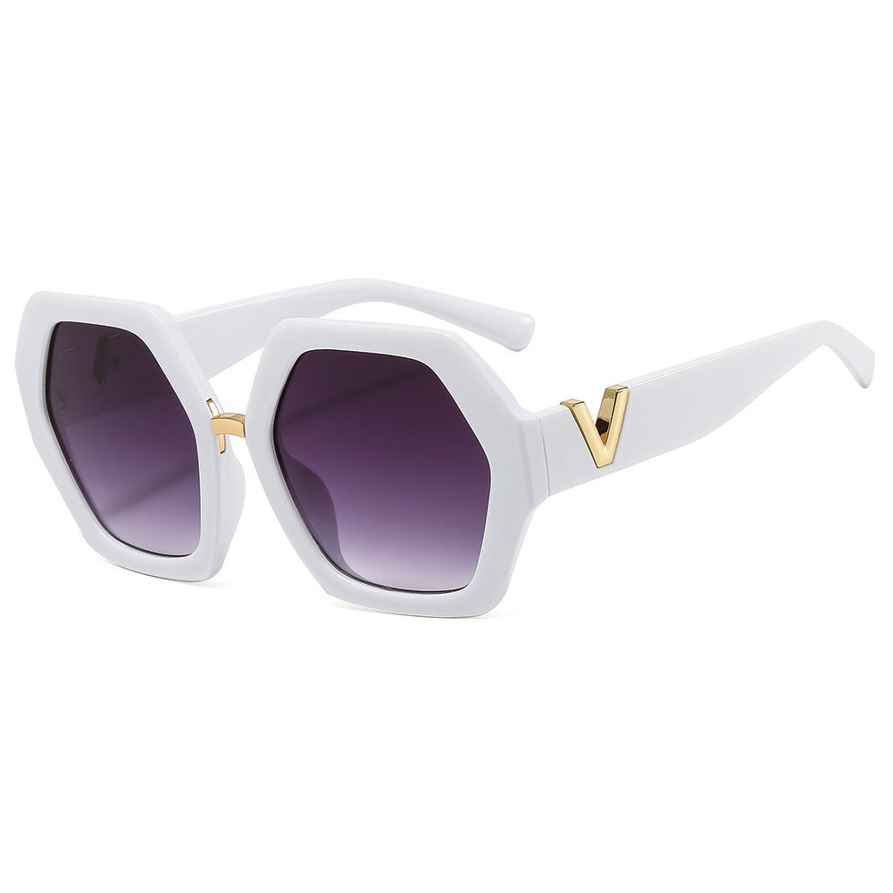 Ladies Sunglasses Fashion Irregular Sunshade Sunglasses