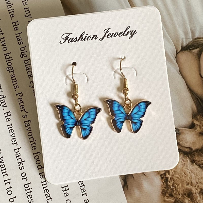 Luxury Necklace for Women Butterfly Necklace Shiny Double Chain Clavicle Pendant Anniversary Gift Jewelry Necklaces for Women