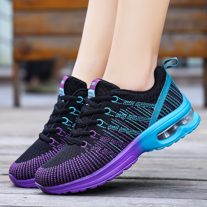 BOANXIL Running Shoes for Women Outdoor Breathable Fashion Womens Jogging Shoes Fitness Sneakers Colorful Cushion Sneaker Female