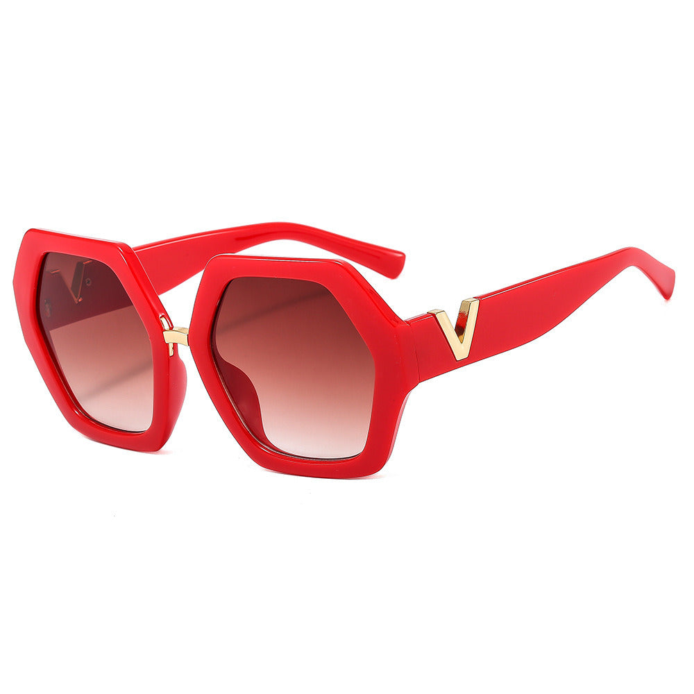 Ladies Sunglasses Fashion Irregular Sunshade Sunglasses