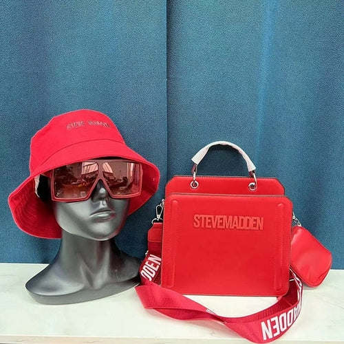 Designer Bags 2022 New Summer Shoulder Handbags And Hat Glasses Set